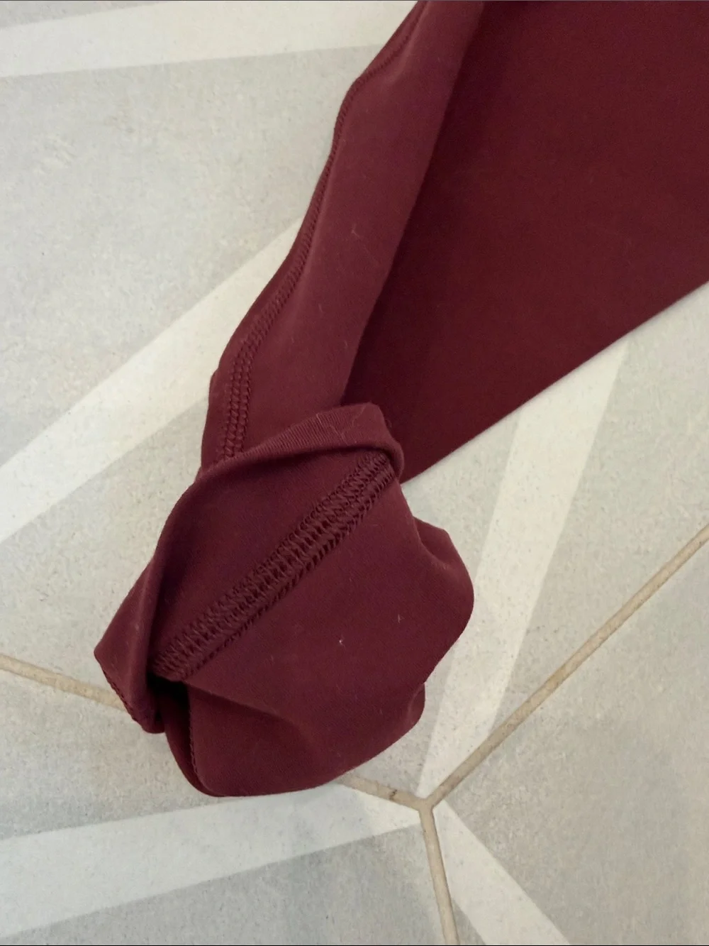 lululemon athletica Women Burgundy Align Leggings Regular Length